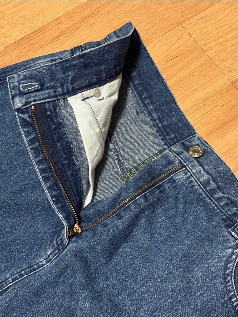 ralph lauren • vintage long denim skirt - Picture 9 of 14